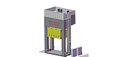 GMT复合材料成型液压机